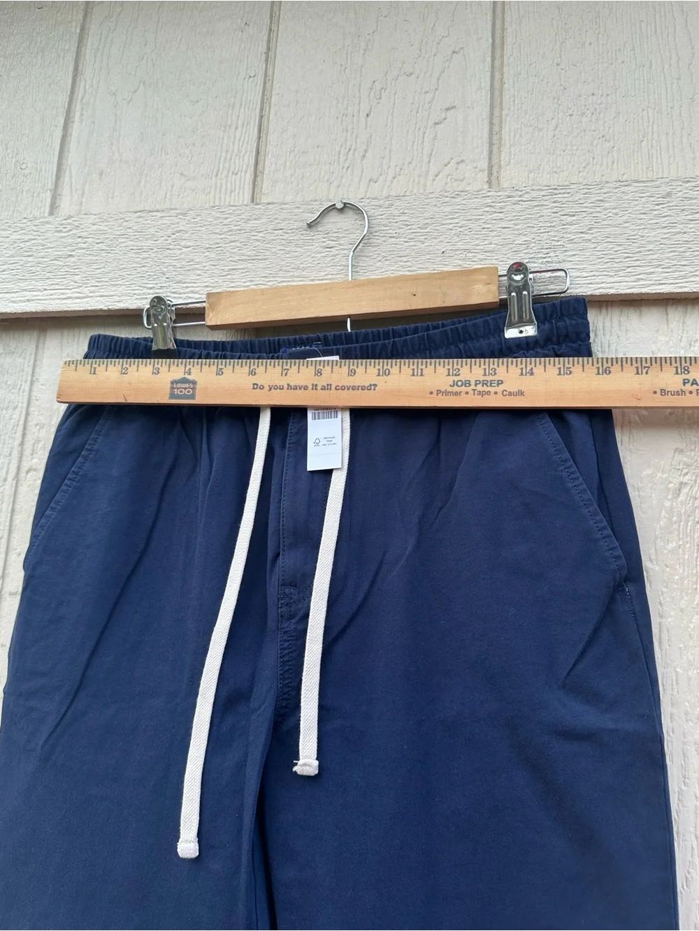 J.Crew Dock Pant Mens M Navy Blue New NWT Cotton Blend Stretch AV223